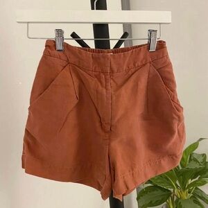 Aritzia Wilfred Linen Shorts size 0